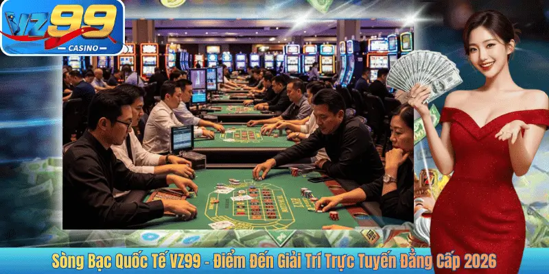 Sòng Bạc Quốc Tế VZ99 – Điểm Đến Giải Trí Trực Tuyến Đẳng Cấp 2026